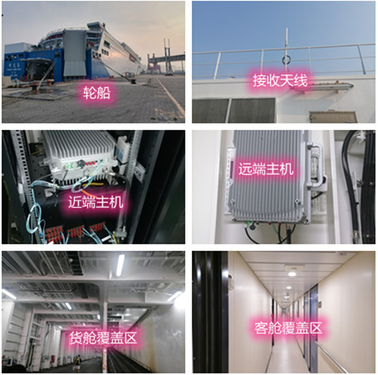  茶山镇海上游轮轮船渔船覆盖案例